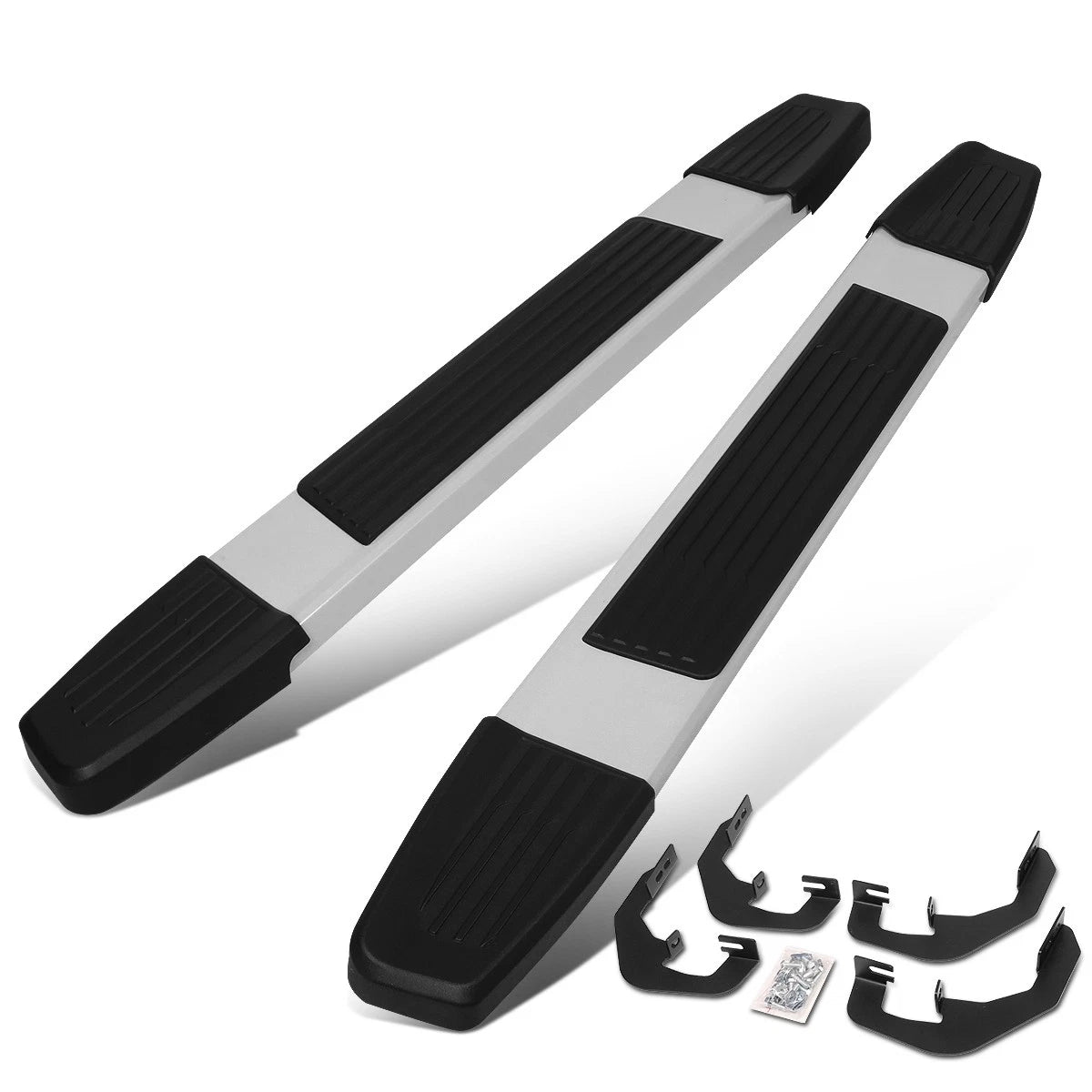 Set of 2 Nerf Bar Running Boards for Silverado Sierra (2007–2019)