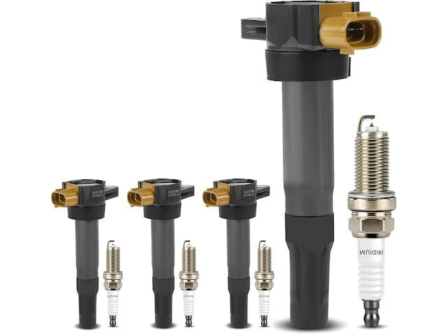Ignition Coil Set with Spark Plugs for Suzuki Kizashi (2010–2013) BS878KS