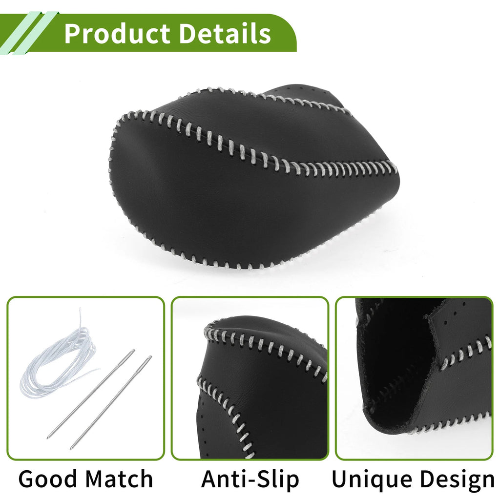 Gear Shift Knob Cover for Toyota Highlander (2008–2013) Black Gray