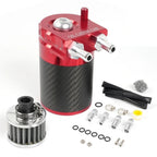 Carbon Fiber Oil Catch Can Kit for Universal Applications