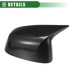 1x Left/Right Rearview Mirror Covers for BMW X3 G01 X4 (2018-2023)