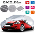 Full Car Cover 210T for Universal Fit (Outdoor Waterproof, All Weather)