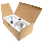 Lens Glass Headlight Upgrade Kit 7-Inch Round Lamps