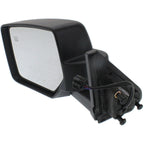 Power Mirror for Jeep Patriot (2007–2013) Driver Side Heated Textured Black