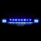 3Pcs Blue LED Cab Roof Running Light Marker Lamps for Silverado Sierra (2002–2007)