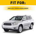 Leather Center Console Armrest Lid Cover for Toyota Highlander (2008–2013) Beige Tan