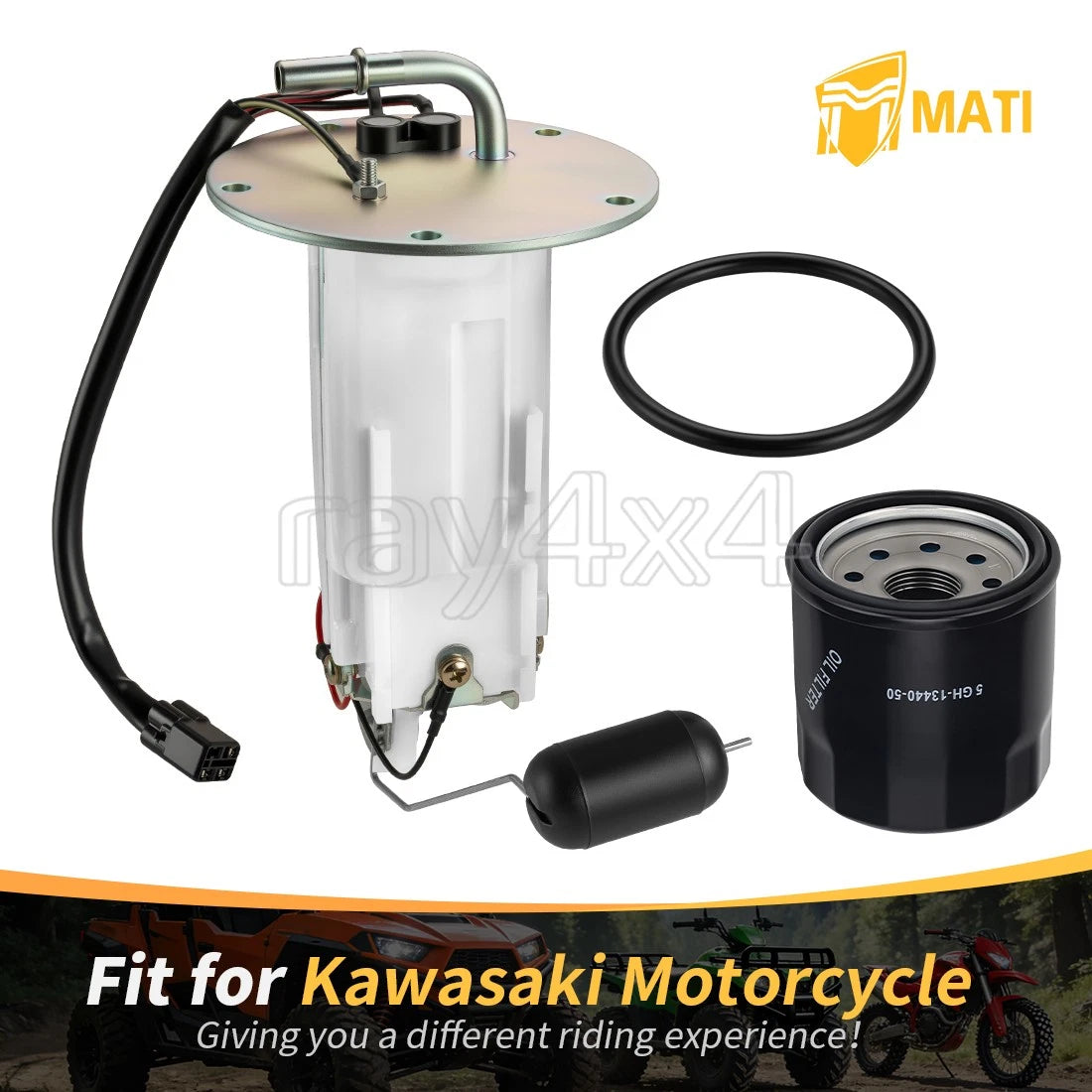 Fuel Pump Assembly for Kawasaki Z1000/ZX1000 Z1000SX (2011–2013) 49040-0045