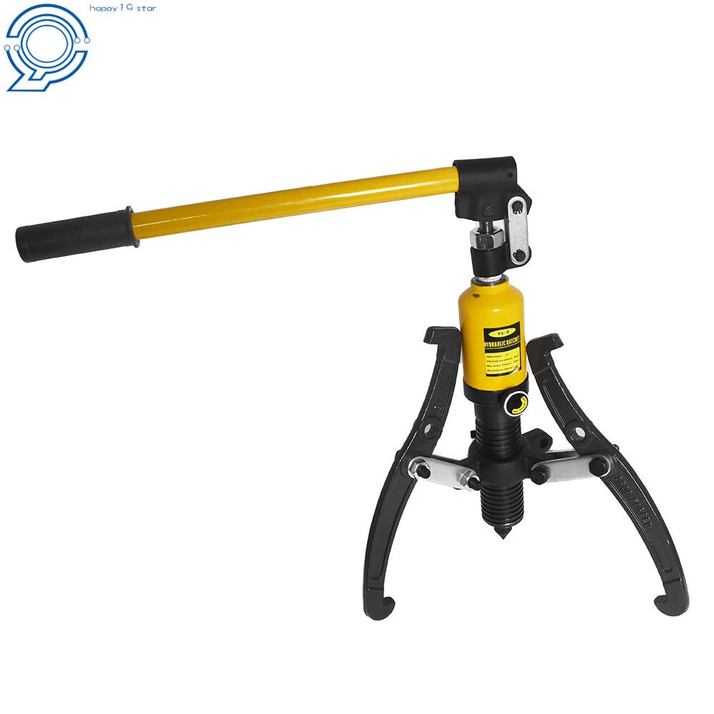 3-Jaw Hydraulic Gear Puller Set for Wheel Bearings (5 Ton)