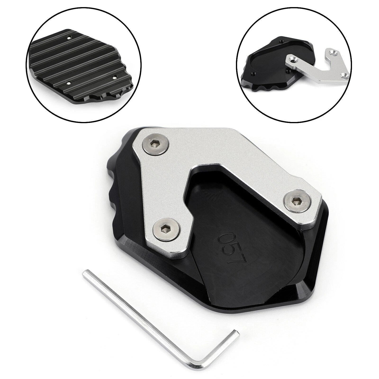CNC Side Stand Extension for BMW F750GS (2018–2019) #3