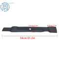 Set of 2 Steel Mulching Blades for John Deere 42" (Gx22151, GY20850)