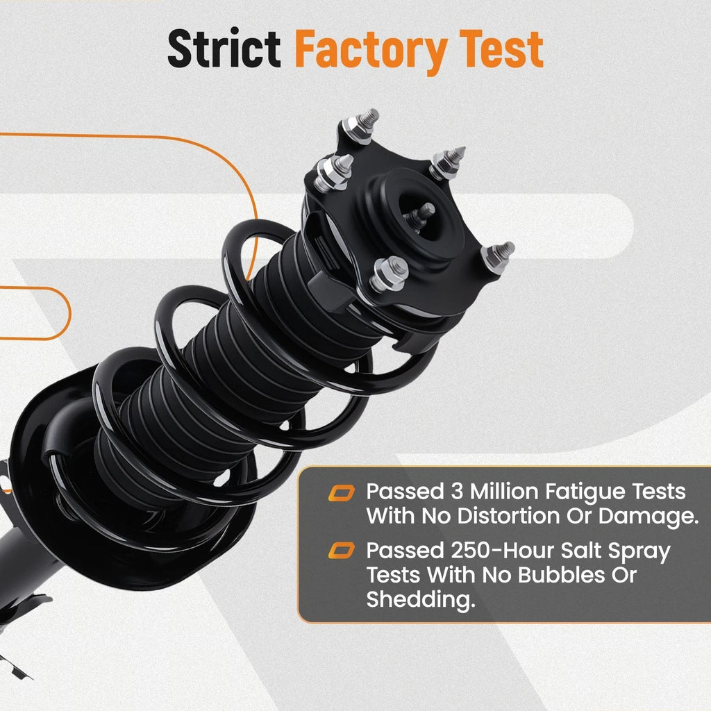 8PCS Struts w/Coil Spring Sway Bar Kits for Honda CR-V (2007–2011)