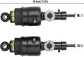 Pair Rear Hydraulic Air Suspension Shock Struts for Infiniti QX56 QX80 (2011–2021)