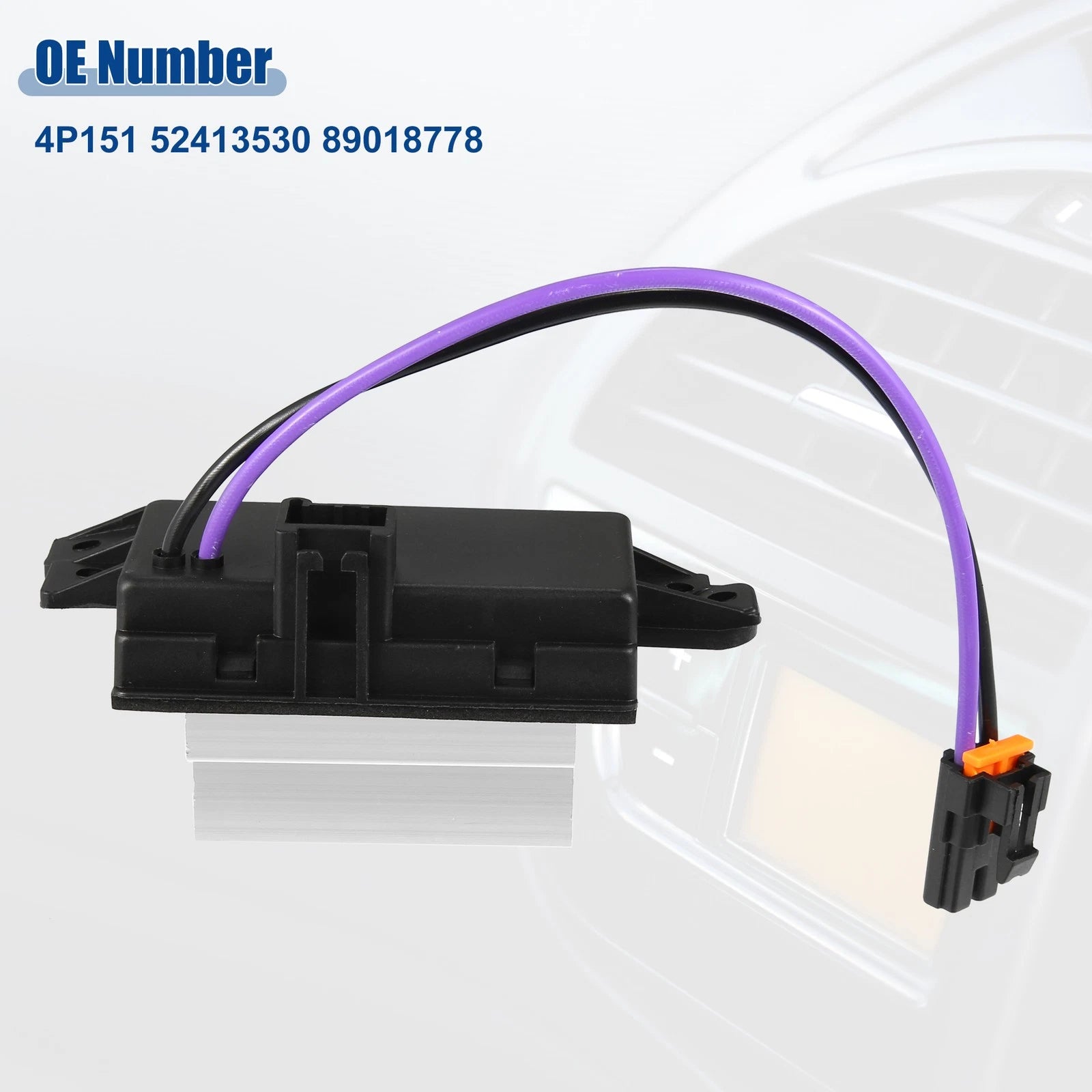 Radiator Cooling Fan Control Module for Chevrolet Trailblazer (2003–2008)