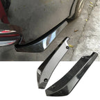 Carbon Fiber Rear Bumper Canard Fin Splitter for