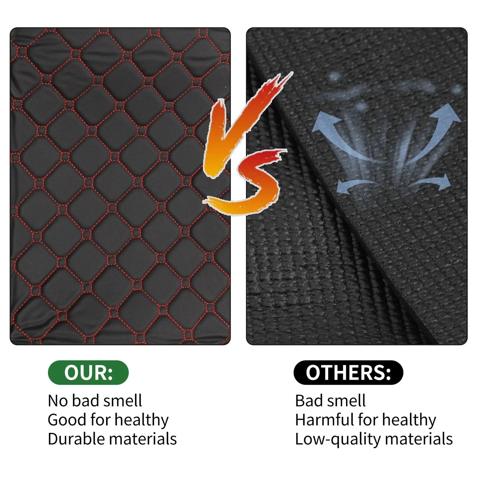 Heightened Edge Cargo Liner Rear Trunk Mat for Honda CRV (2023-2024) Black XPE