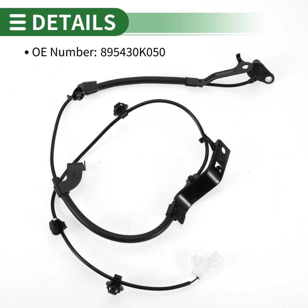ABS Wheel Speed Sensor No. 895430K050 for Toyota Hilux Revo (2015–2023)