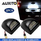 LED License Plate Lights for Chevy Silverado 1500 2500 3500 Avalanche (1999–2013)