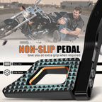 Adjustable Rear Brake Pedal Lever for Harley Dyna Super Glide Custom (2006–2017)