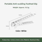 Heat Resistant Tongs for BBQ Cooking and Picnic Use