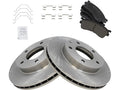 Front Brake Pad and Rotor Kit for Mazda Protege 2.0L (2001–2003) ZR167YD
