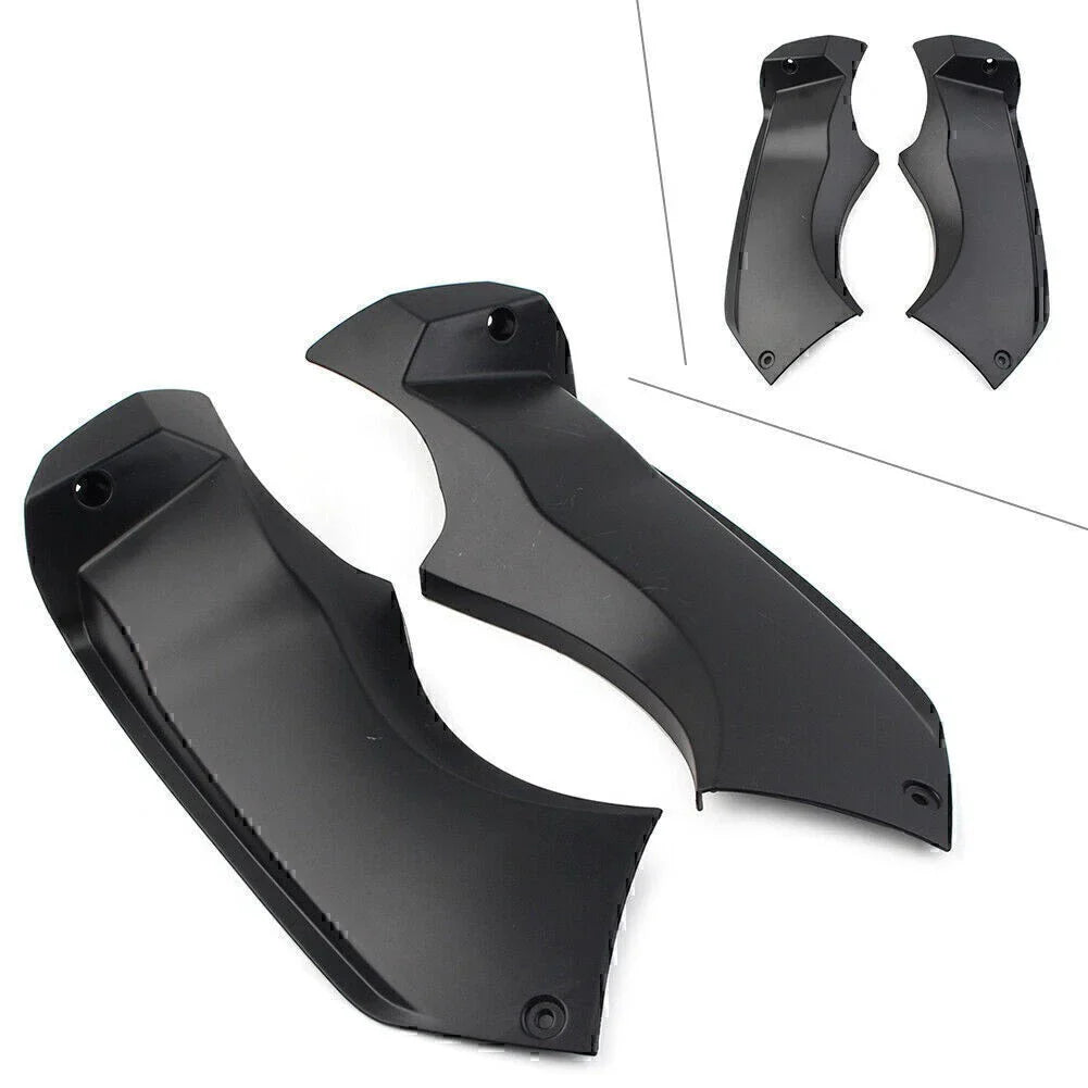 ABS Air Tube Covers for Kawasaki Ninja ZX-6R (2003-2004) Black