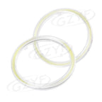 2X 80mm LED Angel Eyes COB Halo Ring Light for Headlight (12V-24V)
