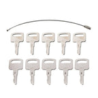 10 x Ignition Keys for JLG Lift T350, 2033E3, 1932E3 (No Year Specified)