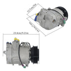 A/C Compressor with Clutch for Audi A4 A6 A8 Quattro S6 S4 S8 (1996-2009)