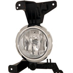 Round Fog Light Assembly Left Replacement for 2011–2013 Kia Sorento