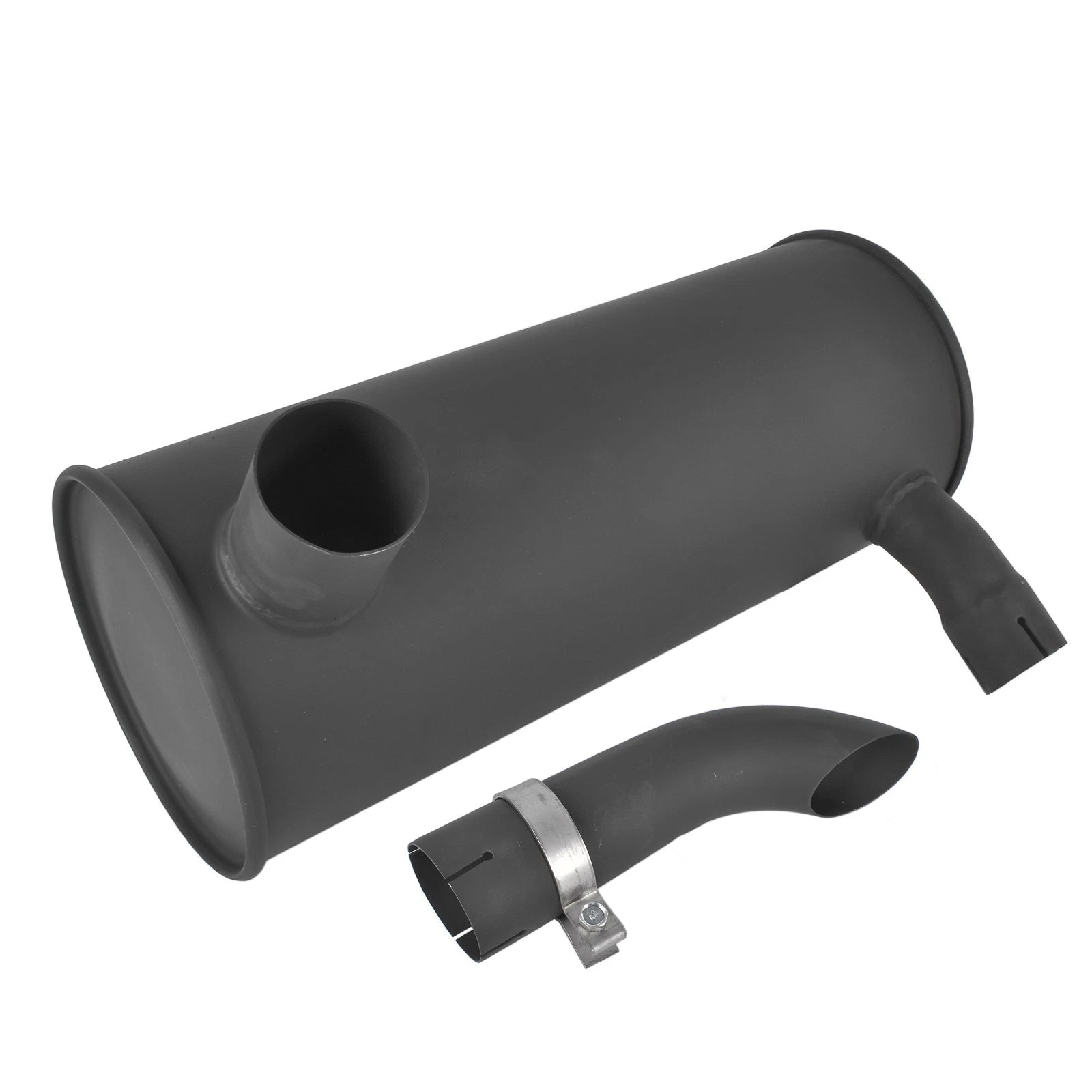 Muffler Silencer for John Deere Excavator 490 495D 595 (Fits: 4687593, 4155623)