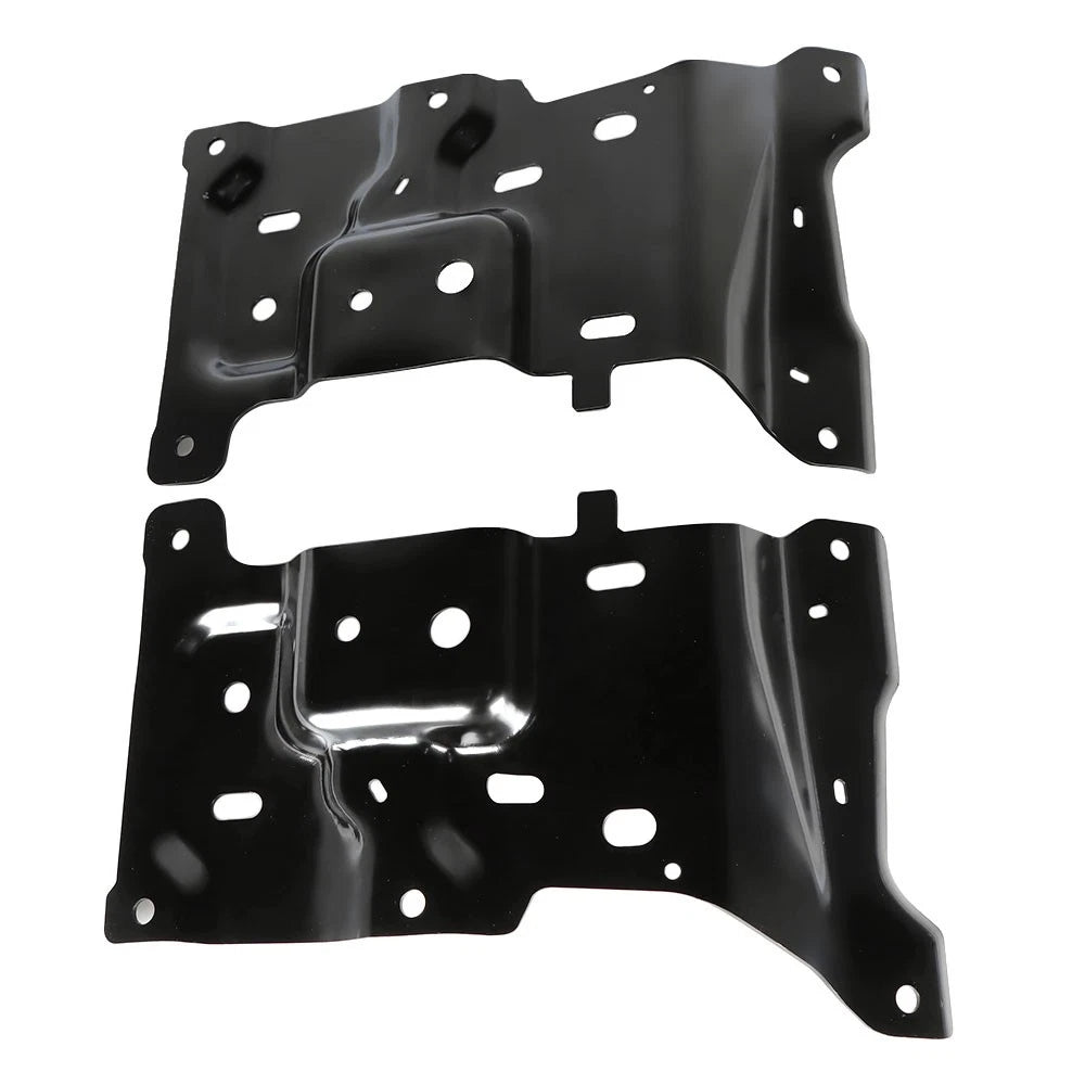 Set of 2 Bumper Mounting Brackets for Ford F-150 (2018â2020) Black