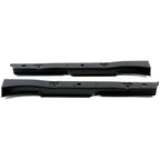 Pair of Black Steel Floor Pan Supports for Jeep Wrangler TJ (1997–2006)