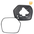 Right Side Heated Mirror Glass with Backing Plate for Honda CR-V (2007–2011)