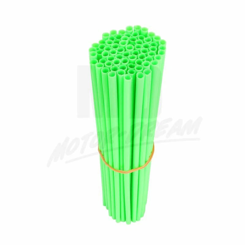 72x Spoke Skins Covers for Motorcycle Dirt Bike Wheel Rim Guard Protector