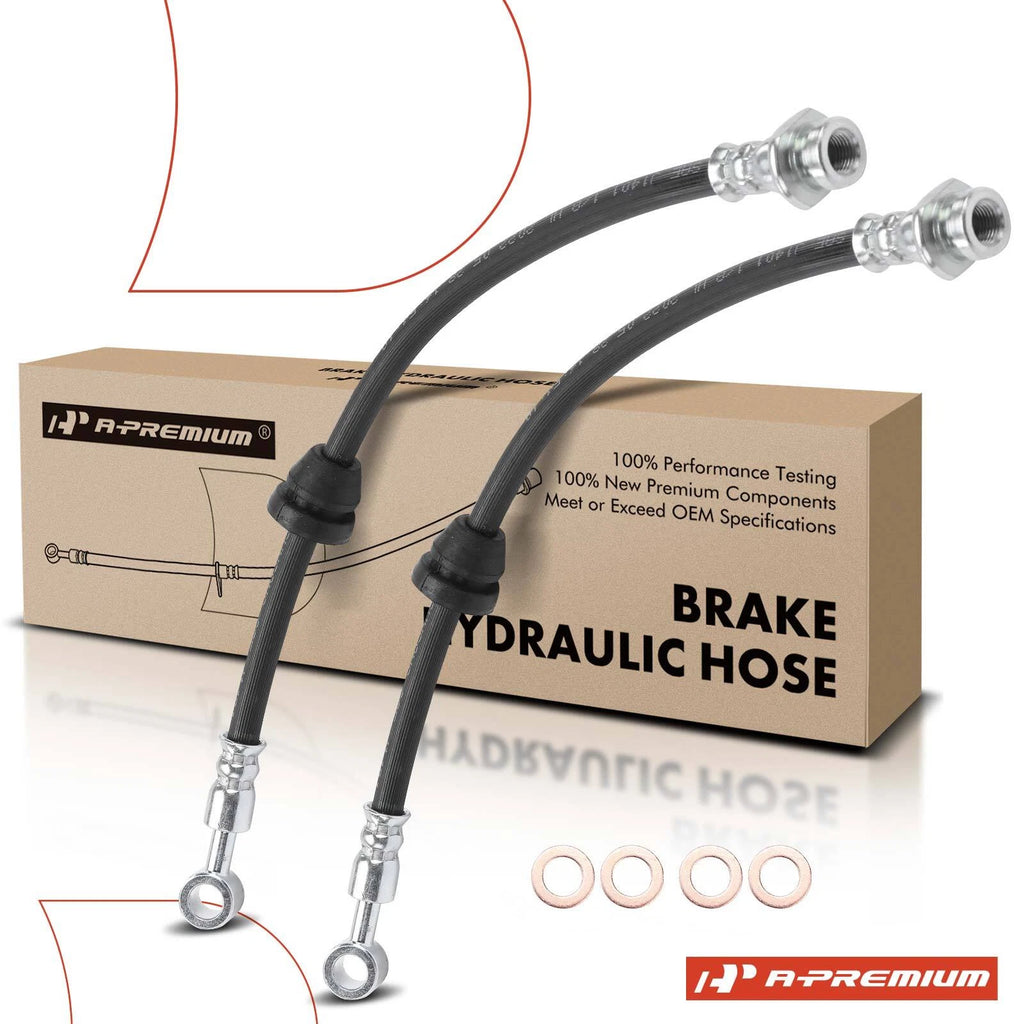 2X Front Brake Hydraulic Hose for Chevrolet Spark (2016–2020)