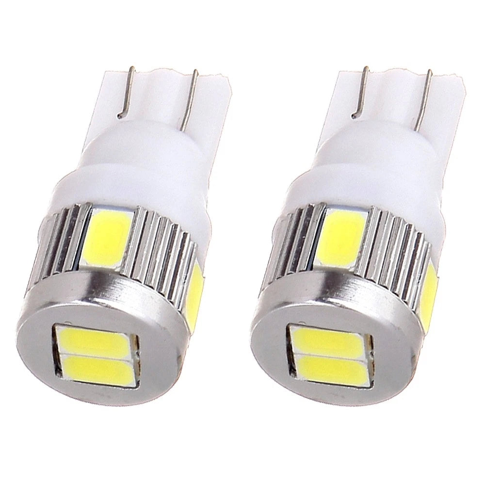 5Pcs Amber Roof Cab Marker Lights with Xenon White LEDs for Chevy GMC