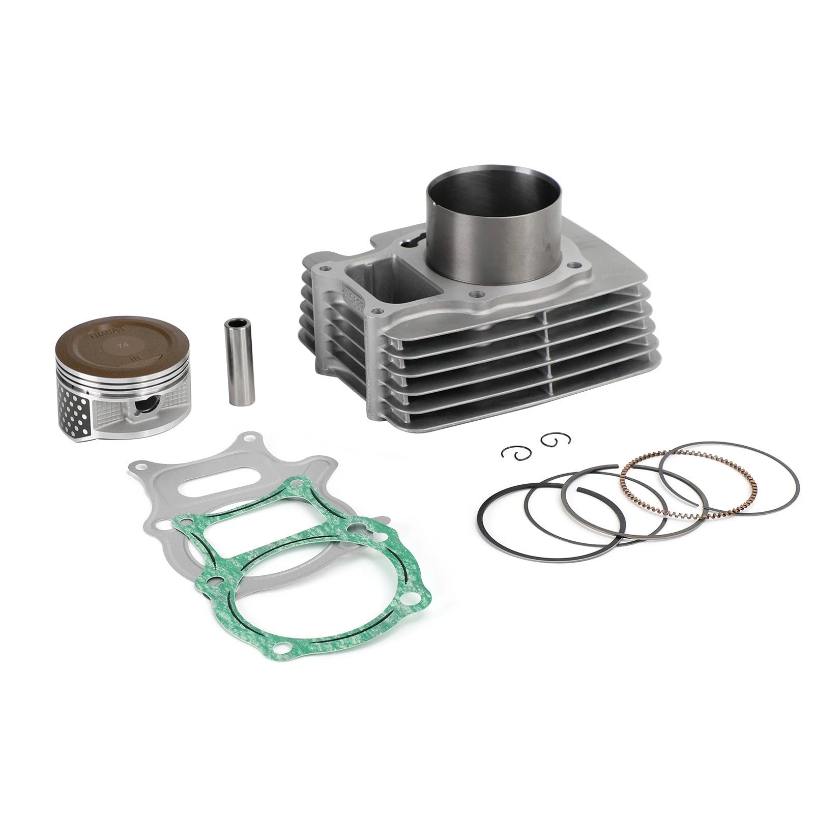 Big Bore 74mm Cylinder Piston Gasket Kit for Honda Recon Sportrax TRX250 (2000–2006)