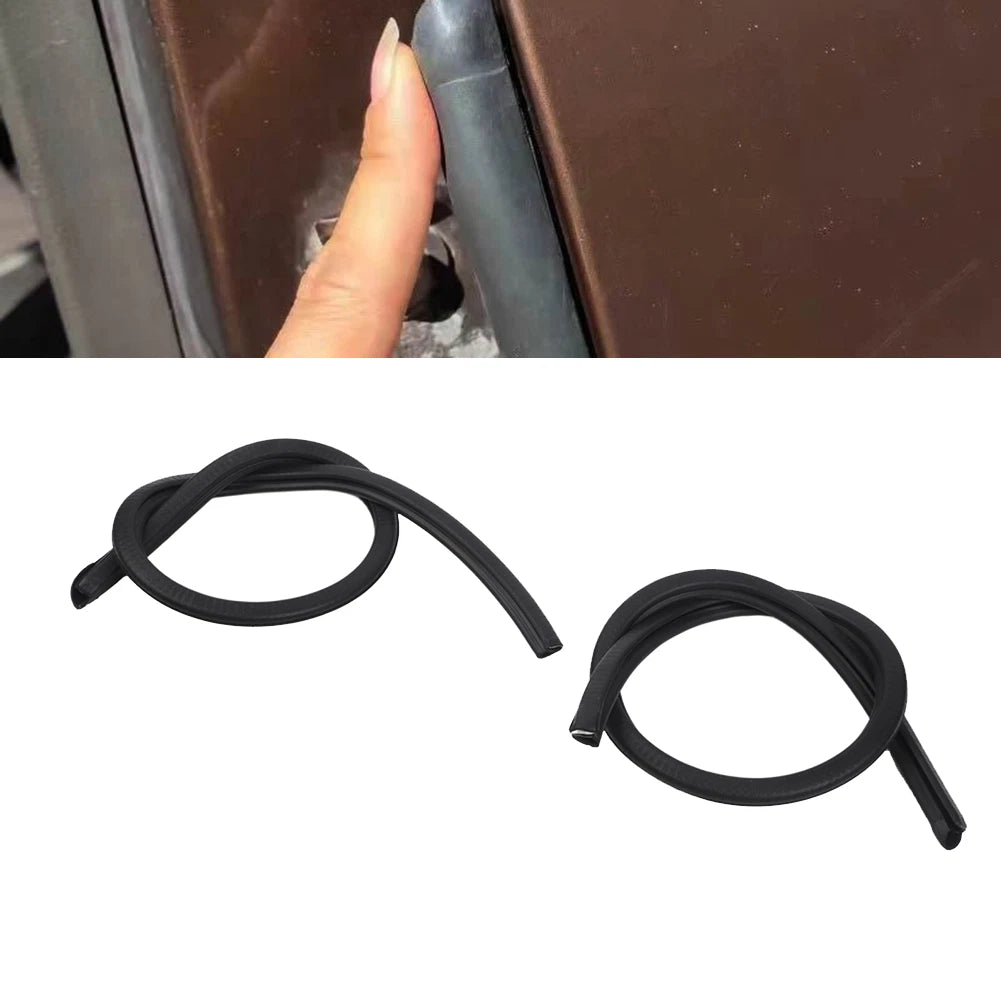 2X Noise Reducing Rubber Seal Strips for Car Doors