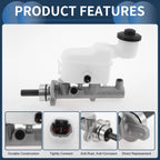 Brake Master Cylinder with Reservoir No. 472010K040 for Toyota Hilux (2005–2023)