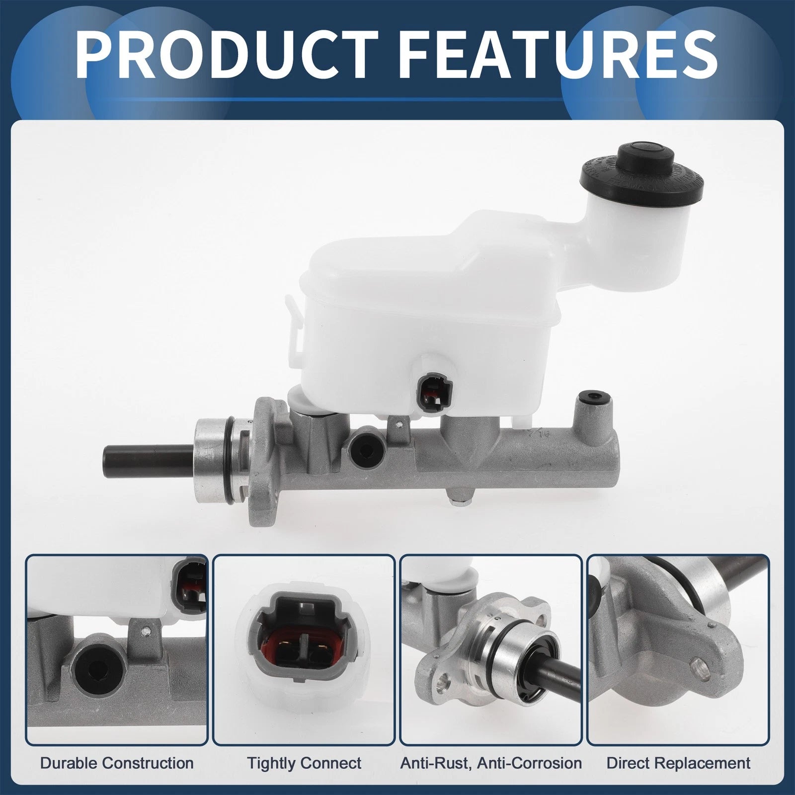 Brake Master Cylinder with Reservoir No. 472010K040 for Toyota Hilux (2005–2023)