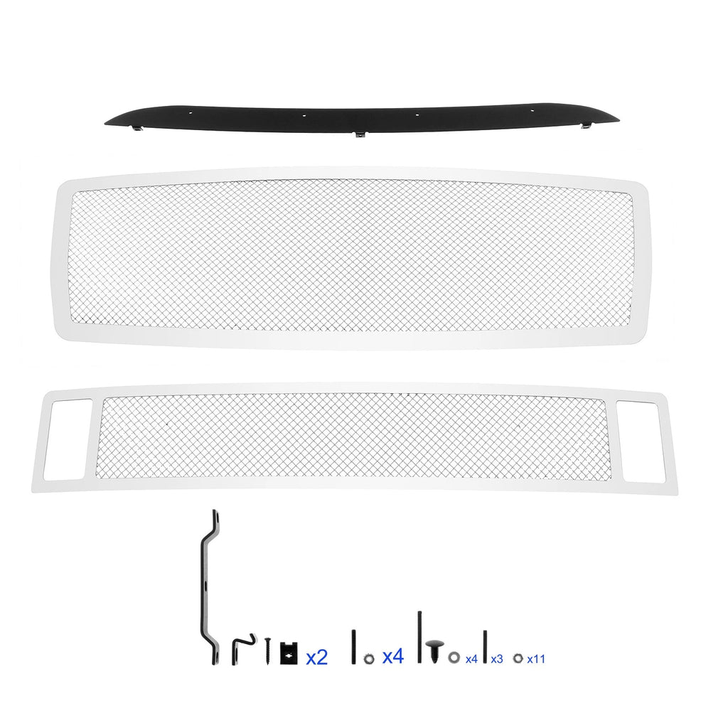 Stainless Steel Chrome Mesh Grille Insert for Infiniti QX56 (2004-2010)