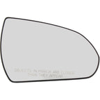 Right Side Mirror Glass for Hyundai Elantra (2017–2020) with Backing Plate