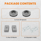 3" Lift Kit for Chevy Silverado GMC Sierra 1500 (1999–2006) Spacers Blocks