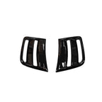 Gloss Black Front Bumper Side Air Vent Cover for Subaru STI WRX (2008–2014)