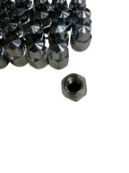 Lug Nut Set of 20 Chrome Steel Concours Correct for Ford Mustang (1965–1967)