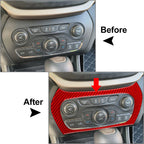 Air Conditioning Panel Cover Trim for Jeep Cherokee (2014-2023)
