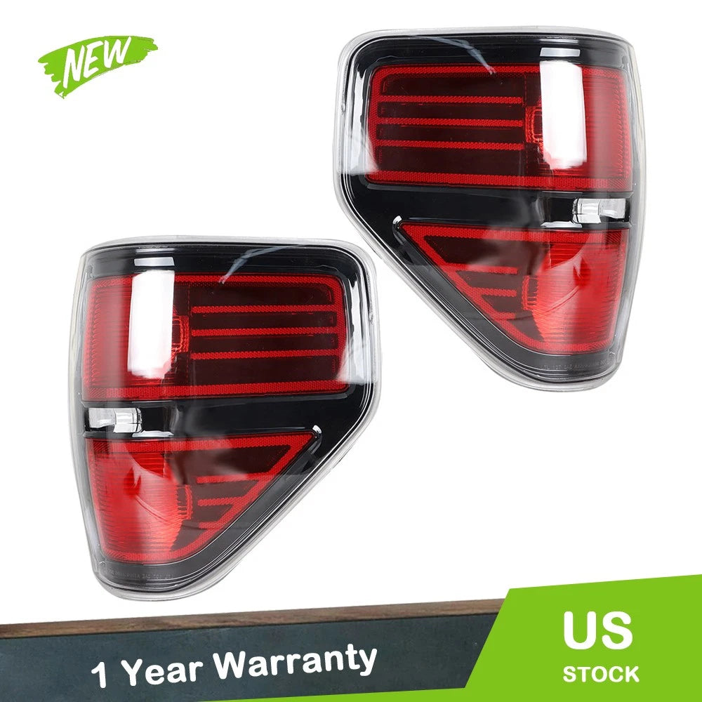 Set of 2 Rear Brake Tail Lights for Ford F-150 (2009–2014)