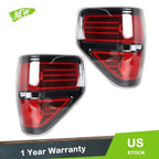 Set of 2 Rear Brake Tail Lights for Ford F-150 (2009–2014)