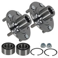Set of 2 Front Wheel Hub Bearing Assemblies for Acura TSX TL (2004–2008)