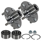 Set of 2 Front Wheel Hub Bearing Assemblies for Acura TSX TL (2004–2008)